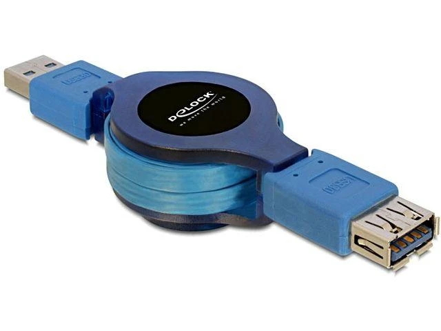DELOCK Cable USB 3.0 plėtinys A/A ištraukiamas