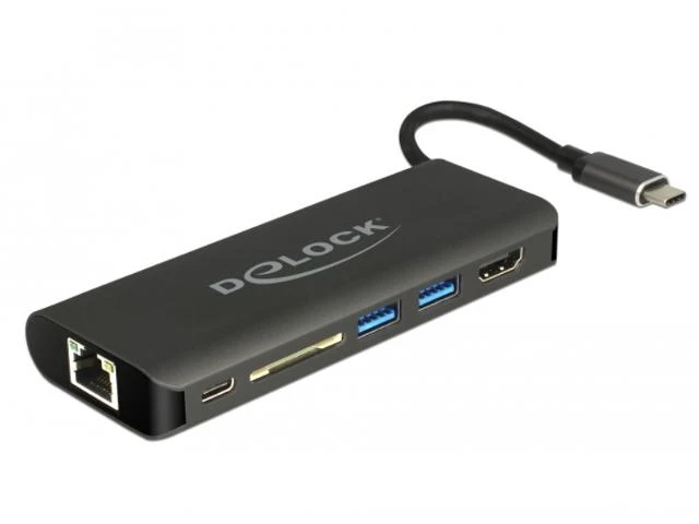„Delock 4K Dock“ USB-C stotis / replikatorius (87721)