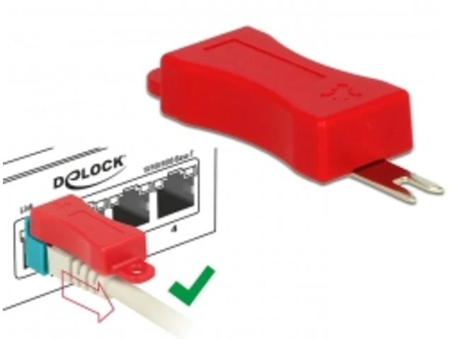 Delock Pradedančiųjų rinkinys Secure Clip RJ45 20 częściowy (86406)