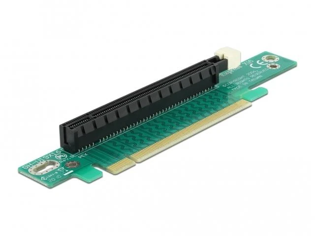 Delock stovo kortelė PCI Express x16, pasukta 90° į kairę