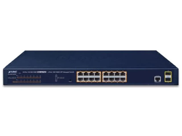 Šakotuvas Switch Planet GS-4210-16P2S