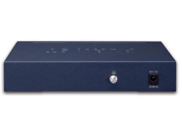 Šakotuvas Planet 8 prievadų 10/100/1000 Gigabit 802.3at POE Ethernet jungiklis ir 1 prievado Gigabit Ethernet jungiklis (120 W POE biudžetas su išoriniu maitinimo šaltiniu)