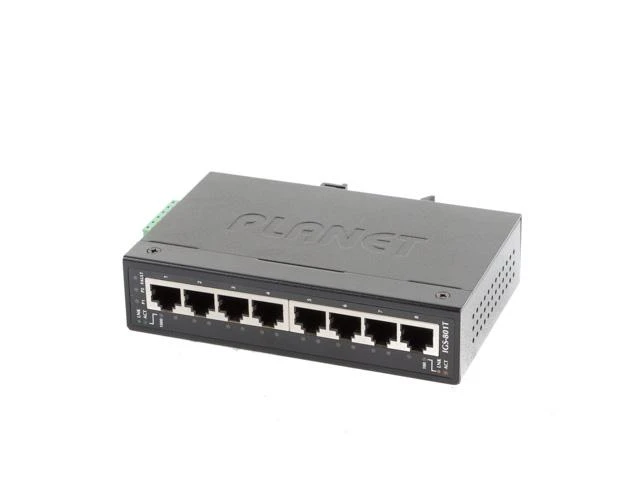 Šakotuvas PLANET IGS-801T tinklo komutatorius Ne-valdomas L2 Gigabit Ethernet (10/100/1000) Mėlyna