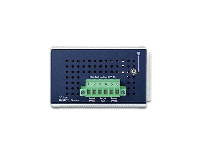 Šakotuvas Planet Technology PLANET IP30 pramoninis 4 prievadų, nevaldomas, gigabito eternetas (10/100/1000), pilnai dvipusis, maitinimas per eternetą (PoE), montuojamas ant sienos
