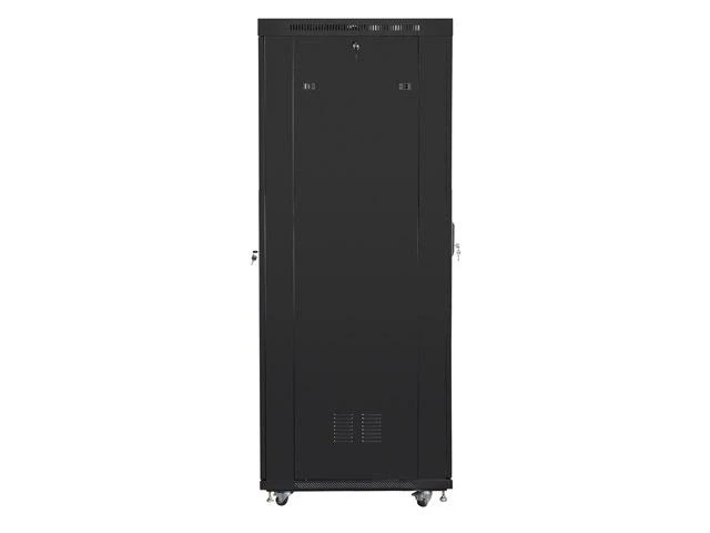 LANBERG laisvai pastatomas stelažas 19 colių spintelė 42U 800x1000 stiklinių durų LCD butas juodas