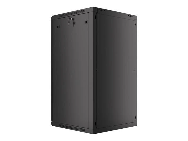 LANBERG WF01-6622-10B sieninis stovas 19 colių išmontuojamas plokščias paketas 22U/600x600mm juodas