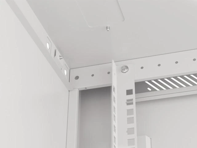 LANBERG WF01-6606-10S sieninis stovas 19 colių išmontuojamas plokščias paketas 6U/600x600mm pilka