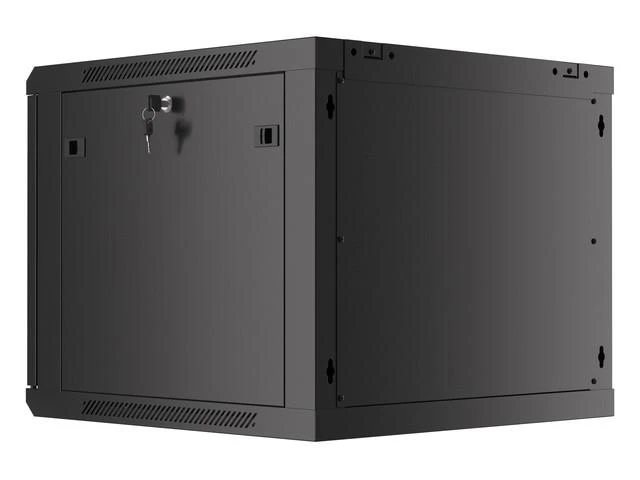 LANBERG WF01-6609-10B sieninis stovas 19 colių išmontuojamas plokščias paketas 9U/600x600mm juodas
