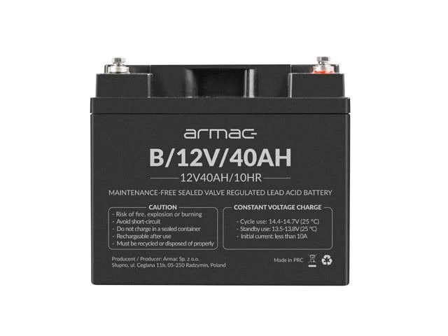 ARMAC pakelia bateriją B/12V/40Ah