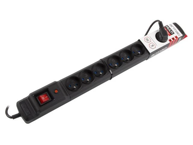 ARMAC M9/25/CZ Armac Surge Protection MULTI M9 (9 lizdai) 2.5M juodas