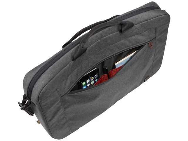 Case Logic Atvejo logika | Eros atašė | Tinka iki 15,6" | Messenger - Portfelis | Obsidianas | Pečių dirželis