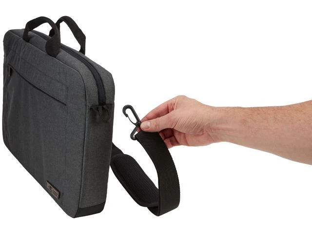 Case Logic Atvejo logika | Eros atašė | Tinka iki 15,6" | Messenger - Portfelis | Obsidianas | Pečių dirželis