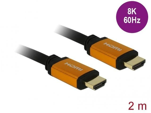 DELOCK itin didelės spartos HDMI kabelis 48 Gbps 8K 60Hz 2m