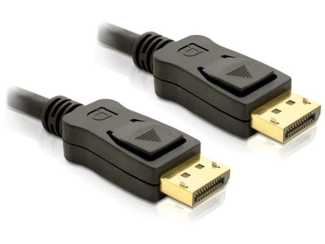 Delock DisplayPort kabelis su auksinėmis jungtimis