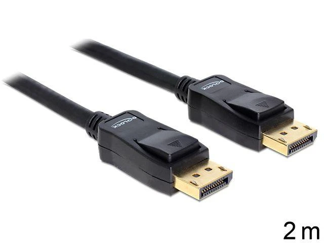 DELOCK Cable Displayport m/m 2m