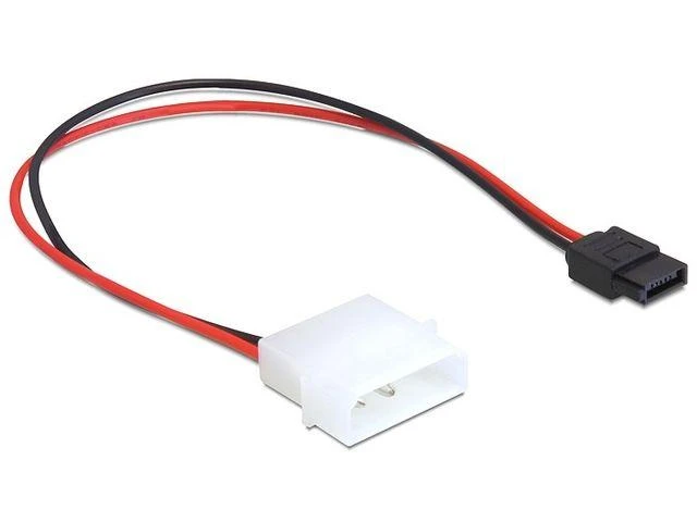 DELOCK Cable Power IDE Molex Plug > Maitinimas SATA 6 kontaktais