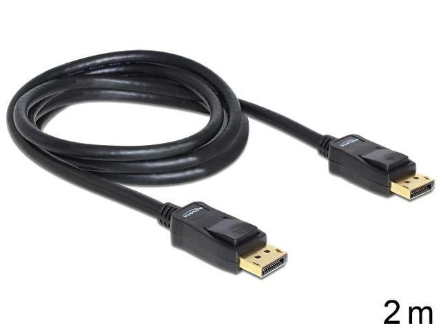 DELOCK Cable Displayport m/m 2m