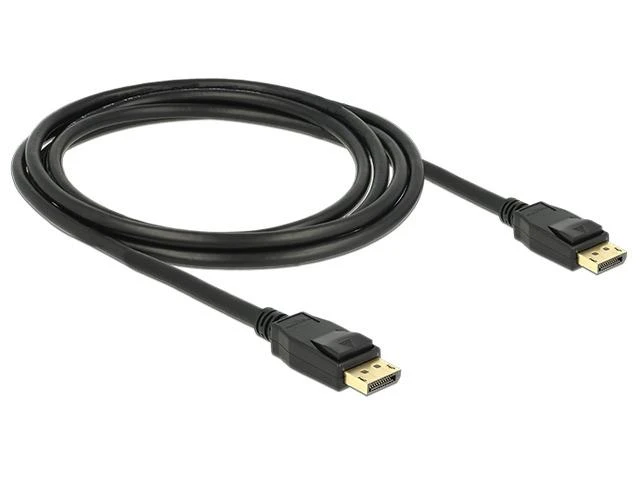 DELOCK Cable Displayport 1.2 male > Displayport vyriškas 4K 3 m