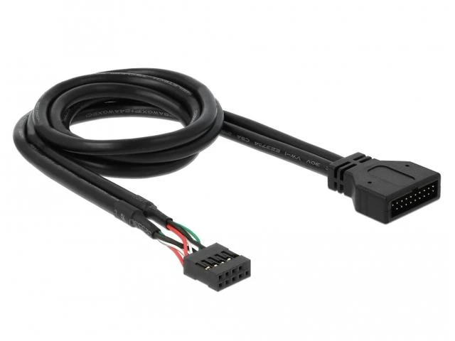 Kabelis Delock USB2.0 moteriškas>USB3.0 vyriškas