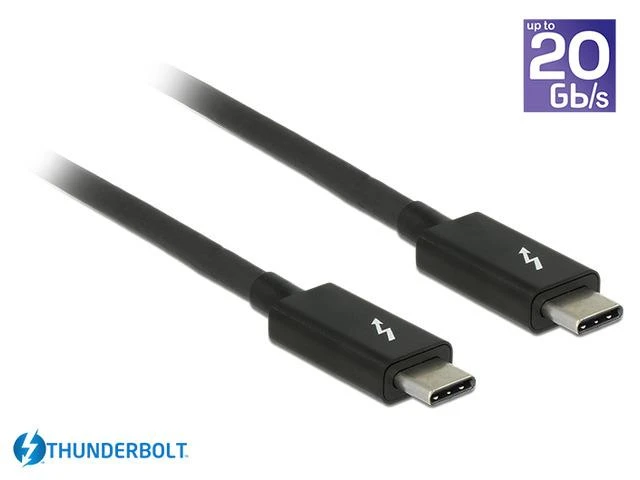 Delock Cable Thunderbolt™ 3 USB-C™ kištukas > USB-C™ 2,0 m