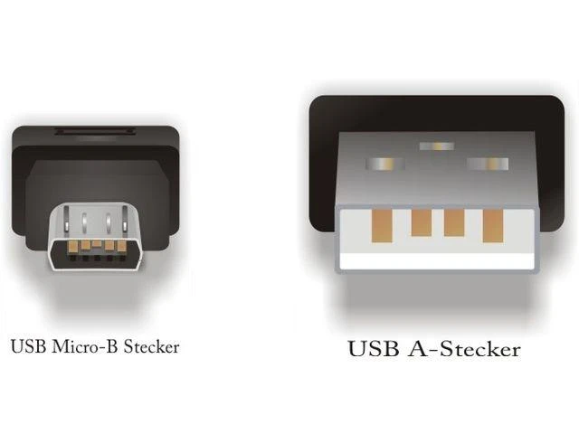 DELOCK kabelis USB2.0-A kištukas prie USB-micro B kištuko 1m