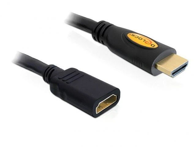 Delock HDMI ilginimo laidas, vyriška ir moteriška jungtys