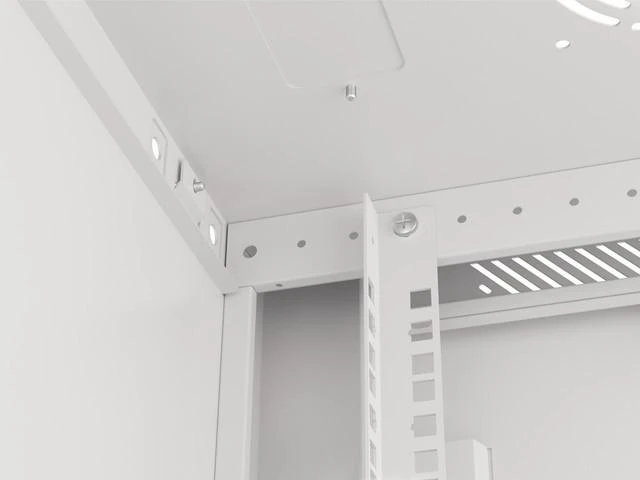 LANBERG WF01-6427-10S sieninis stovas 19 colių išmontuojamas plokščias paketas 27U/600x450mm pilka