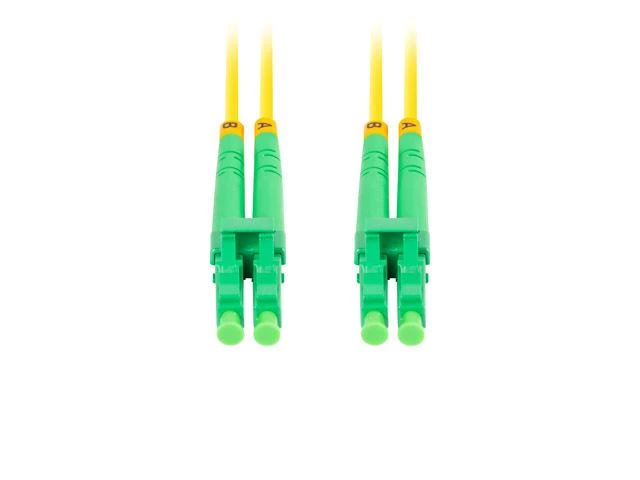 LANBERG šviesolaidinis patchcord SM LC/APC-LC/APC dvipusis 5m LSZH g657a1 3.0mm geltonas
