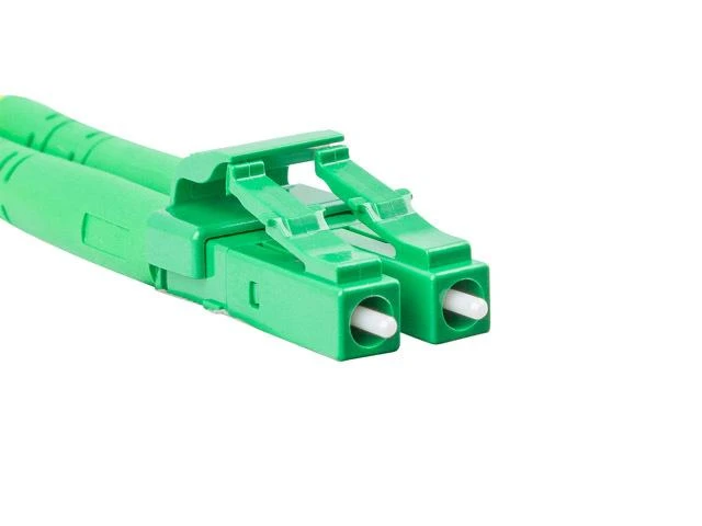 LANBERG šviesolaidinis patchcord SM SC/APC-LC/APC dvipusis 2m LSZH g657a1 3.0mm geltonas