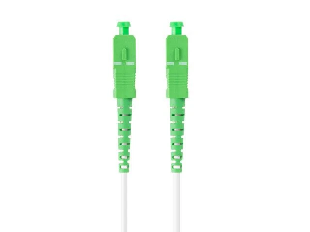 LANBERG šviesolaidinis patchcord SM SC/APC-SC/APC simplex 35m LSZH g657b3 3.0mm baltas