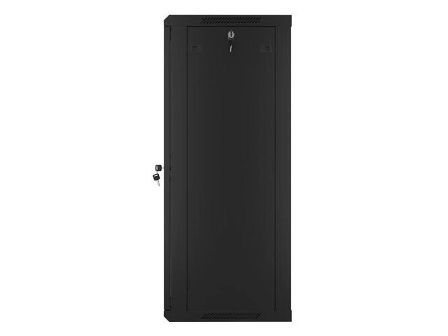 LANBERG WF01-6422-10B sieninis stovas 19 colių išmontuojamas plokščias paketas 22U/600x450mm juodas