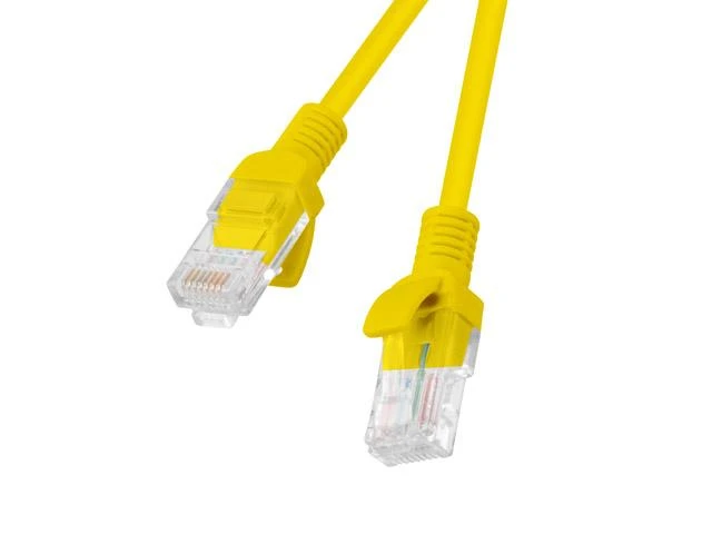LANBERG PCU5-10CC-0200-Y Patchcord RJ45 kat. 5e UTP 2m geltona