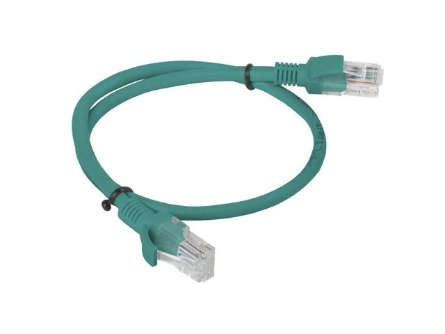 LANBERG PCU6-10CC-0050-G Patchcord RJ45 cat. 6 UTP 0.5m žalias