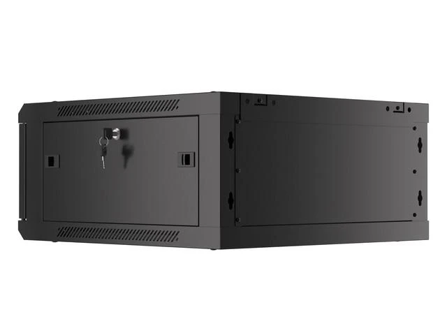 LANBERG WF01-6604-10B sieninis stovas 19 colių išmontuojamas plokščias paketas 4U/600x600mm juodas