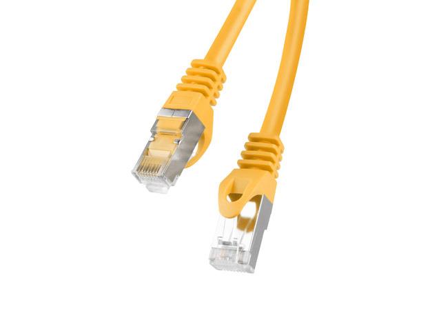 Patchcord kat.6 FTP 20m oranžinė Fluke Passed Lanberg