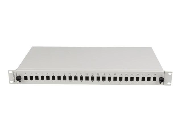 LANBERG šviesolaidinė komutacinė panelė 24XSCSX/12XLCDX Rack 19inch