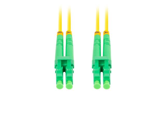 LANBERG šviesolaidinis laidas SM LC/APC-LC/APC dvipusis 3m LSZH g657a1 3.0mm geltonas