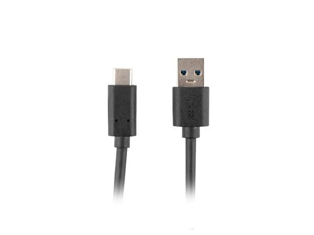 LANBERG CA-USBO-31CU-0018-BK laidas USB-C M A M 3.1 1.8M Juodas