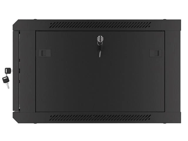 LANBERG WF01-6606-10B sieninis stovas 19 colių išmontuojamas plokščias paketas 6U/600x600mm juodas