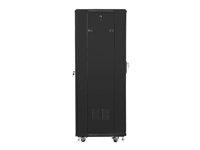 LANBERG FF01-6632-12B-kpl laisvai pastatomas stovas 19 išmontuotas plokščias paketas 32U/600x600mm juodas