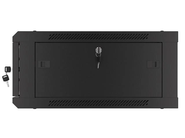 LANBERG WF01-6604-10B sieninis stovas 19 colių išmontuojamas plokščias paketas 4U/600x600mm juodas