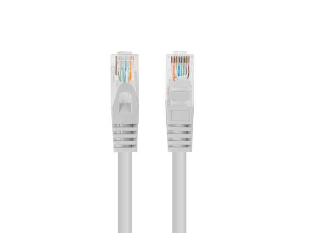 LANBERG Patchcord Cat.5e UTP 7.5m pilkas