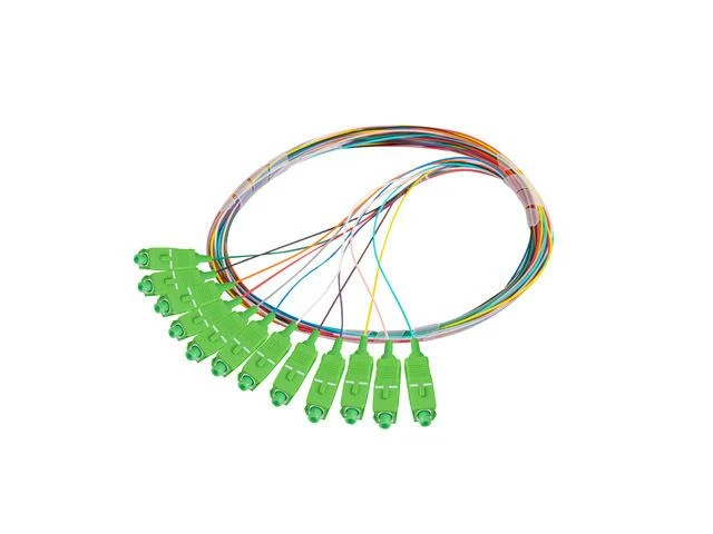 LANBERG Fiber optic Pigtail SM SC/APC ST A1 12X2m MC