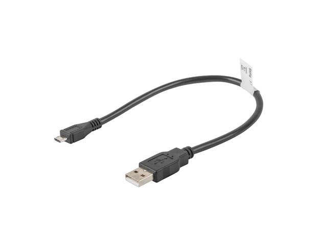 LANBERG CA-USBM-10CC-0003-BK cable USB 2.0 micro AM-MBM5P 30cm juodas
