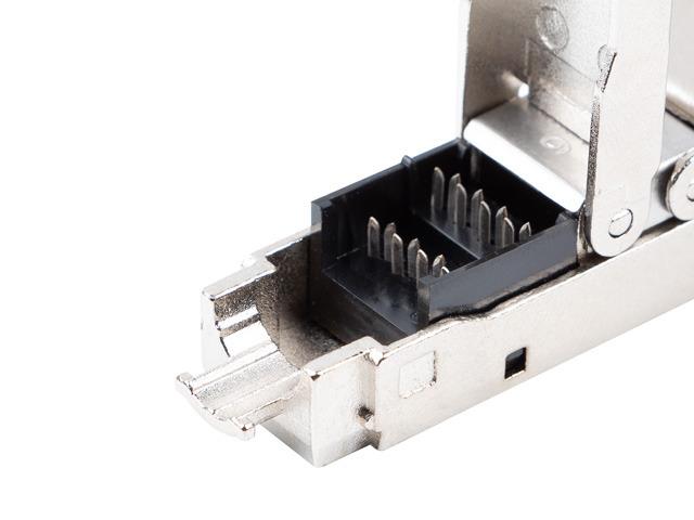 LANBERG 2x RJ-45 FTP cat 6 kištukas 8P8C adapteris be įrankių