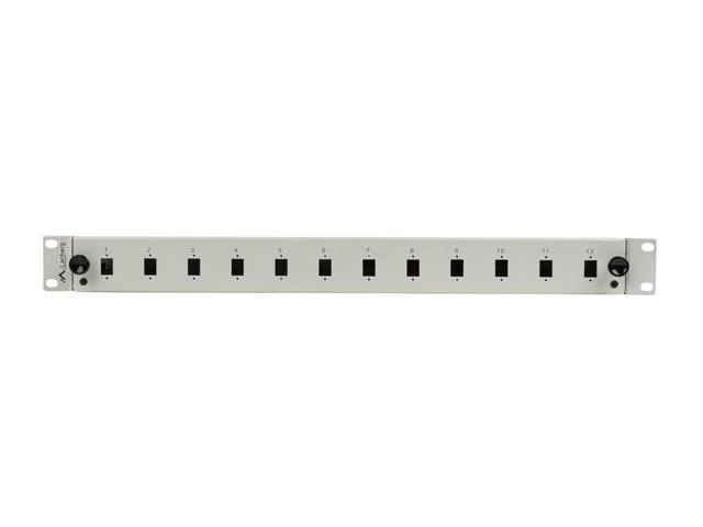 LANBERG šviesolaidinė komutacinė panelė 12XSCSX/12XLCDX Rack 19inch