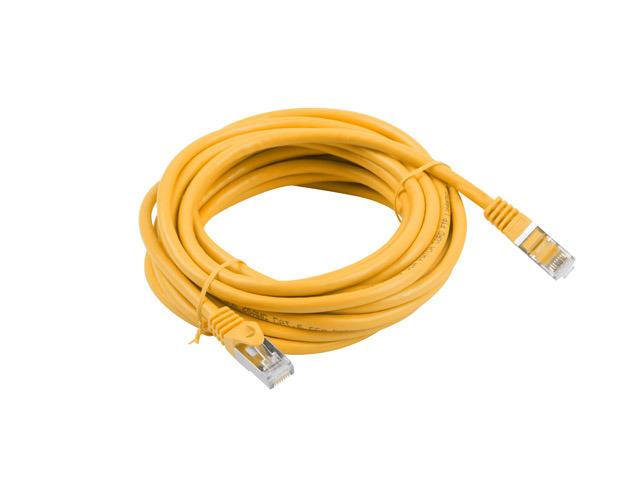 Patchcord kat.6 FTP 15m oranžinė Fluke Passed Lanberg