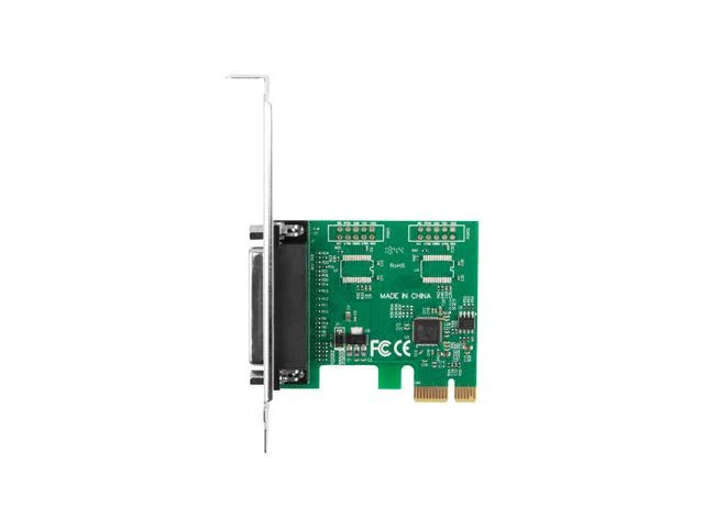 LANBERG praplėtimo plokštė PCI-Express LPT DB25 + žemo profilio laikiklis
