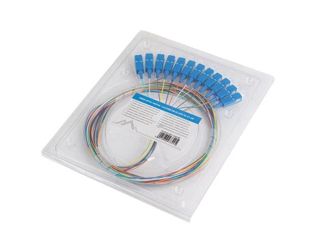 Lanberg Pigtail SM SC/UPC Easy Strip 9/125 G657A1 12X2M multikolor