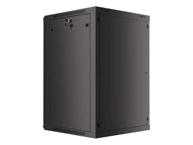 LANBERG WF01-6618-10B sieninis stovas 19 colių išmontuojamas plokščias paketas 18U/600x600mm juodas